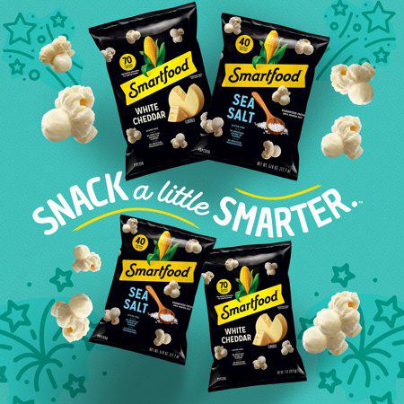 thumbnail image 2 of Smartfood Sweet & Salty Kettle Corn Flavored Popcorn – 7.75 Oz Bag 2 of 6